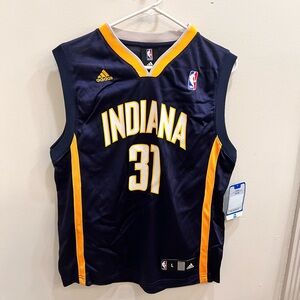 NWT RARE Vintage Adidas Indiana Reggie Miller Jersey